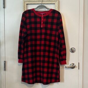 CHARISMA | Red and Black Checkered Nightgown